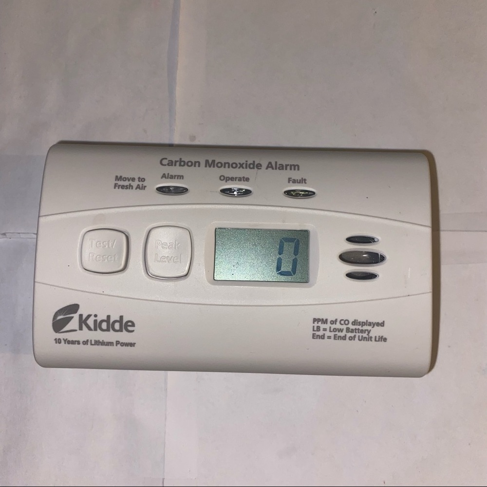 Kidde Battery Operated Carbon Monoxide Alarm with Digital Display C3310D.